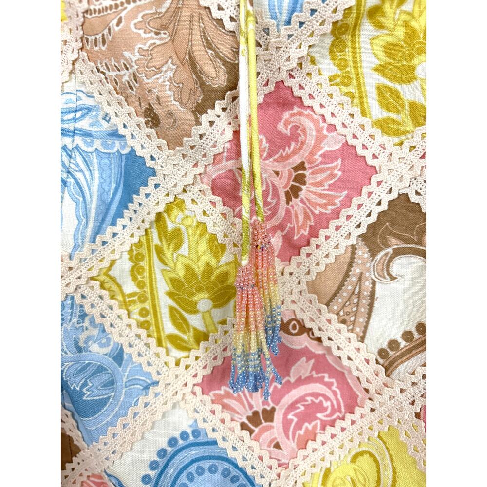 Hemant & Nandita Women’s S/M Multicolor Fiza Patc… - image 6